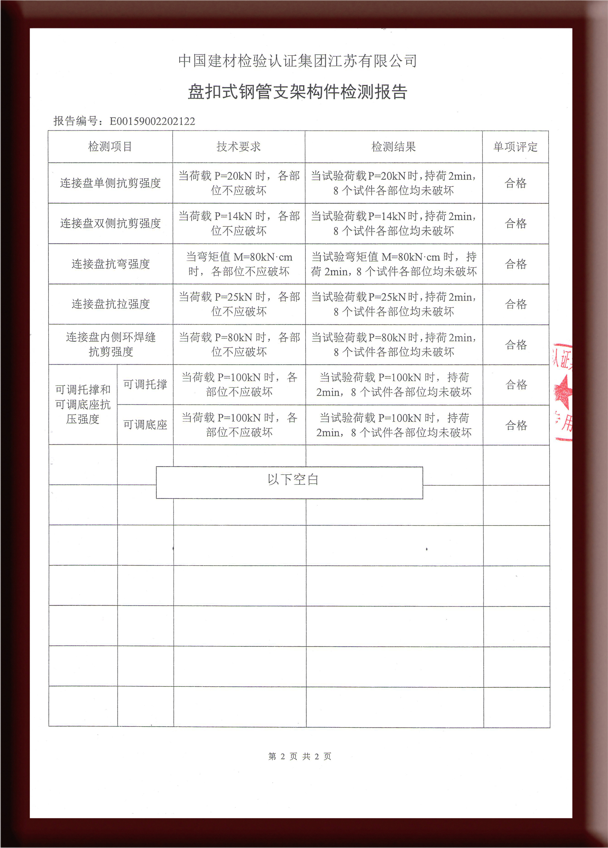 检测报告